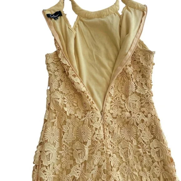 Lulus Love Poem Butter Yellow Crochet Lace Dress - Picture 8 of 10